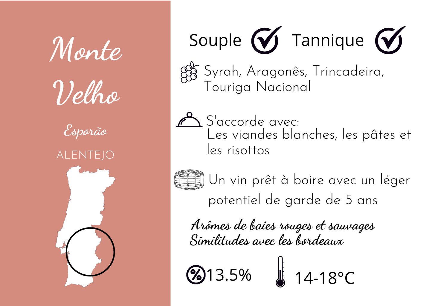 Monte Velho rouge - VIN ROUGE DE L'ALENTEJO