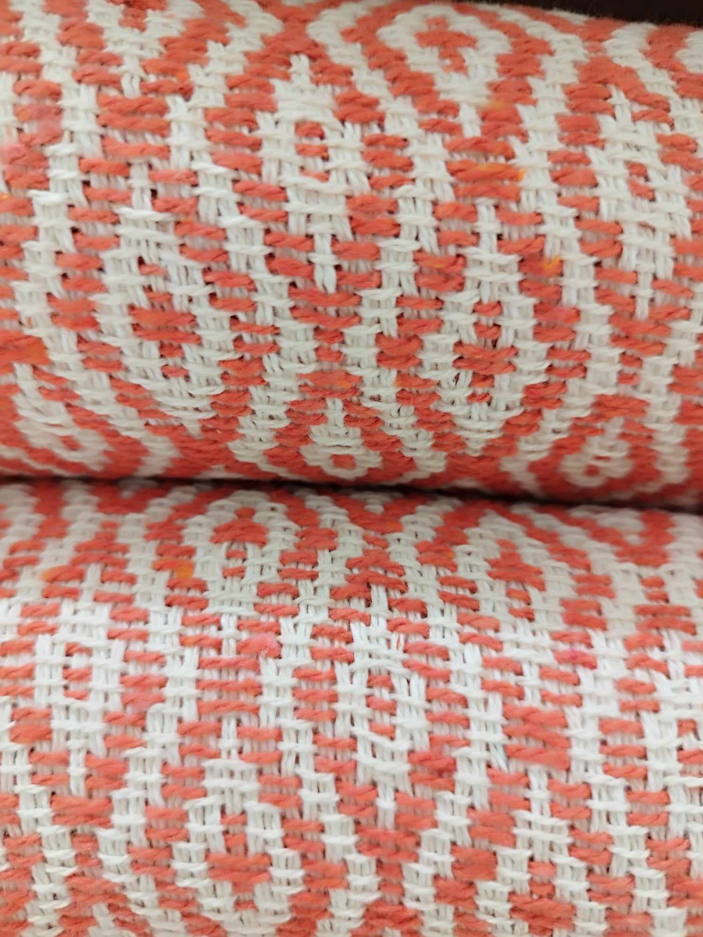 Plaid motif losange en coton 135*200cm