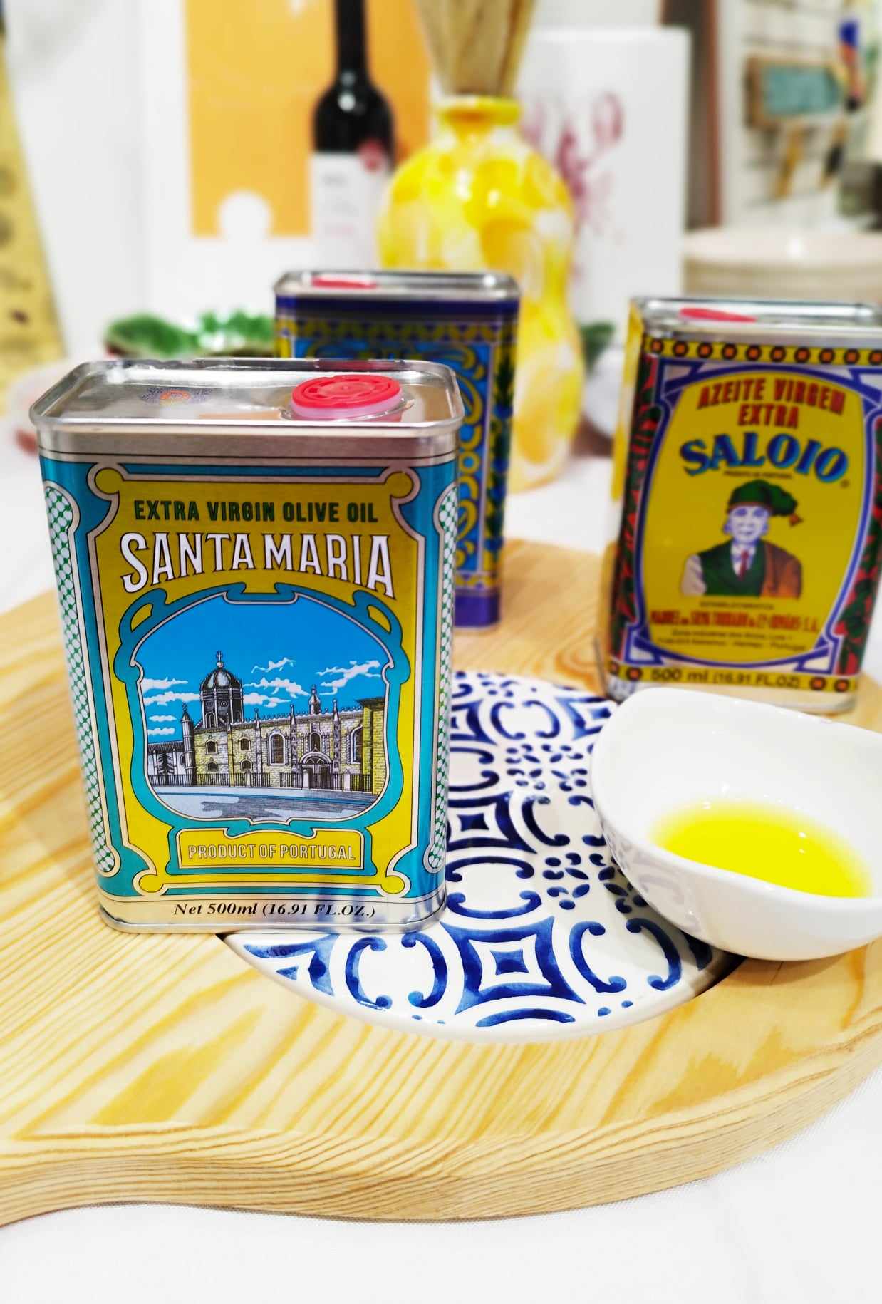 Huile d'Olive Extra-Vierge Santa Maria - 2 contenances