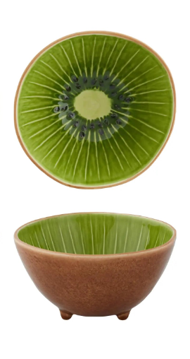 Bol kiwi - Céramique artisanale BORDALLO PINHEIRO