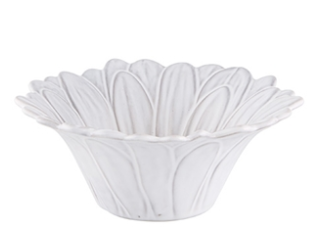 Barbotine portugaise céramique artisanale bol marguerite
printemps faite et peinte à la main Bordallo Pinheiro l fleur blanche et jaune art de la table. table originale