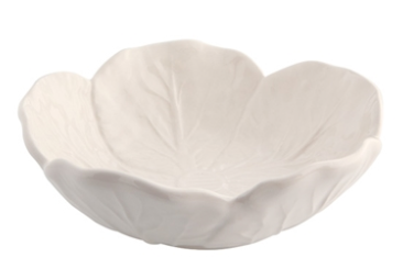 Ramequin chou vert/blanc - Céramique artisanale BORDALLO PINHEIRO