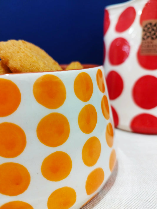 Bol à pois - Céramique portugaise artisanale CASA CUBISTA