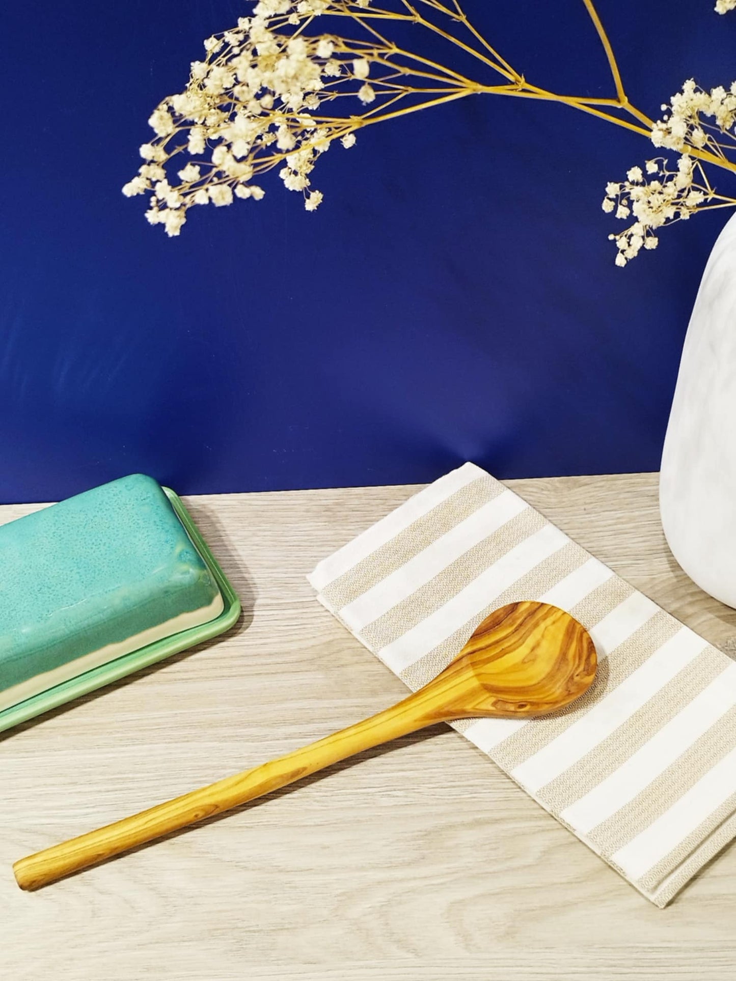 Cuillère - fait main en bois d'olivier 100% naturel