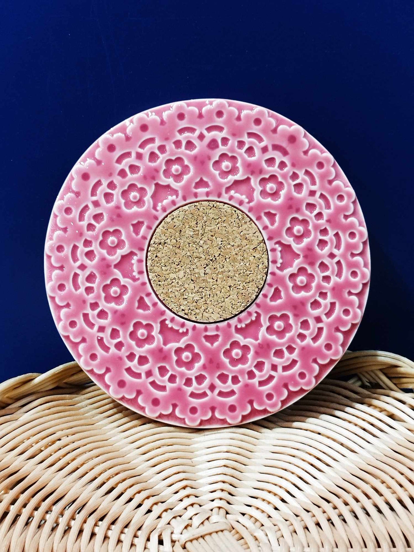 Dessous de plat dentelle - Céramique artisanale portugaise