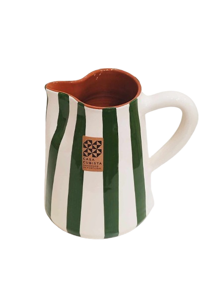 Pichet 1L Bold Stripe - Céramique artisanale CASA CUBISTA