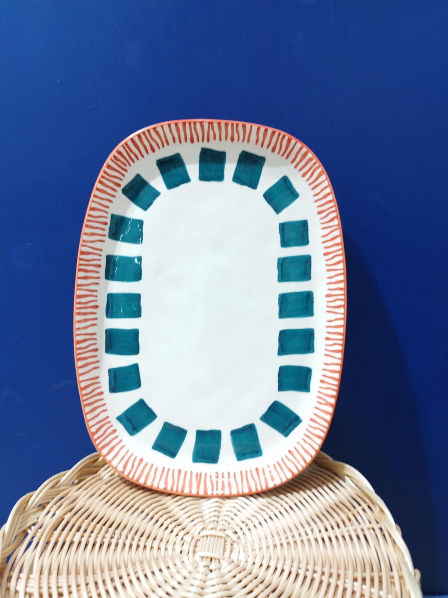 Plat de présentation collection Tribu - Céramique artisanale