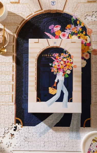 Puzzle illustré 1000 pièces – "La parisienne" par Claire Leina