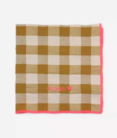 Serviettes brodées - Coton & broderie artisanale