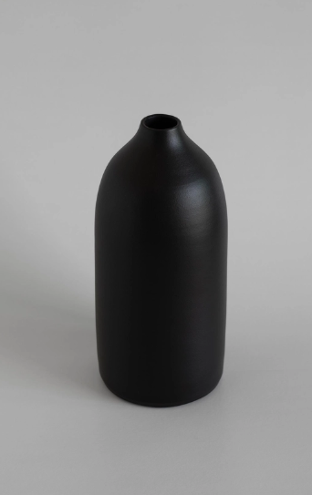 Vase ILE noir - Céramique artisanale