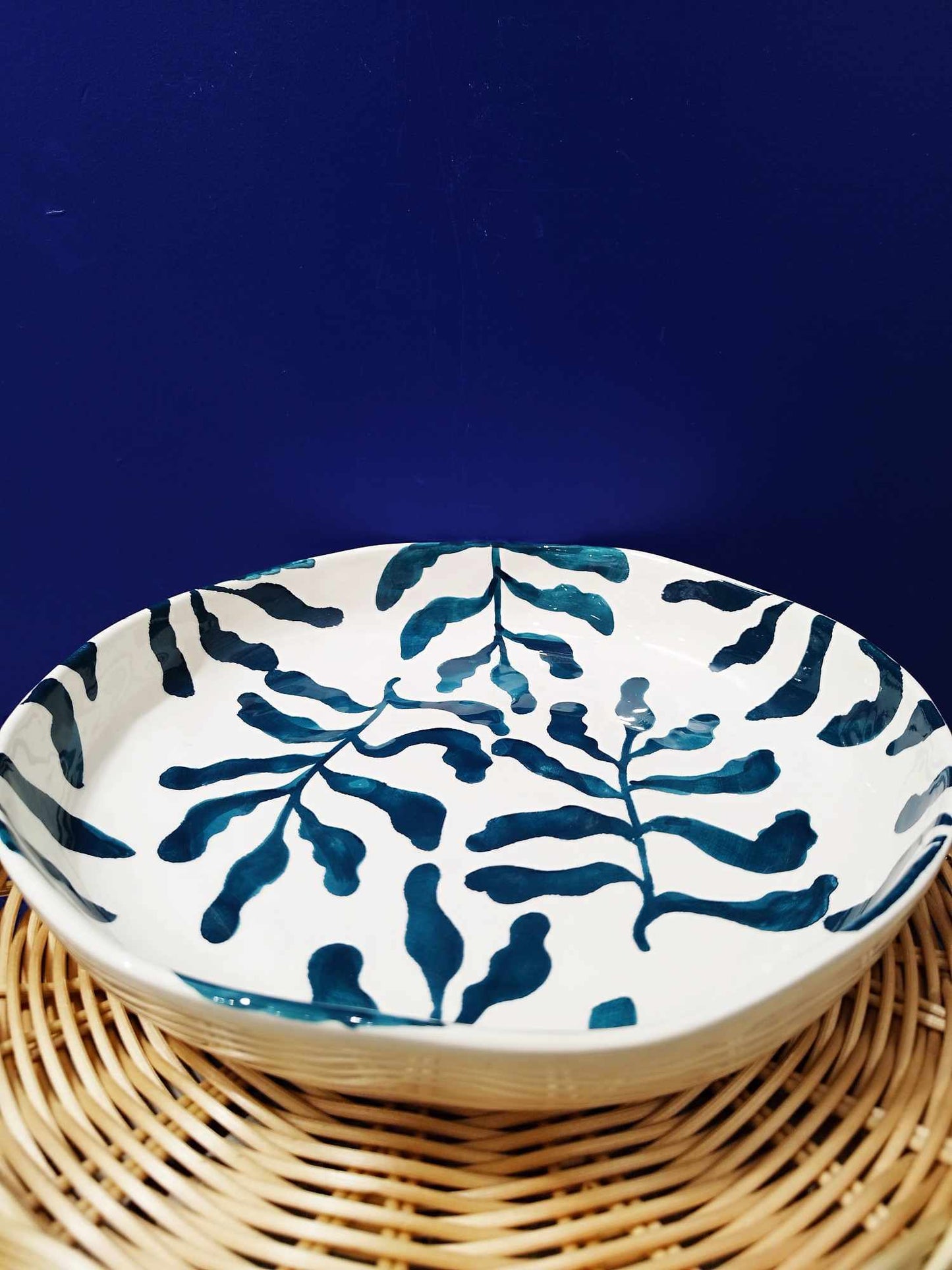 Plat profond - céramique artisanale collection MATISSE