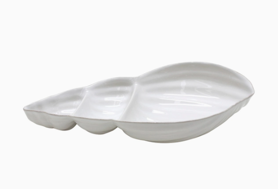 Plat apéritif coquillage - 3 compartiments