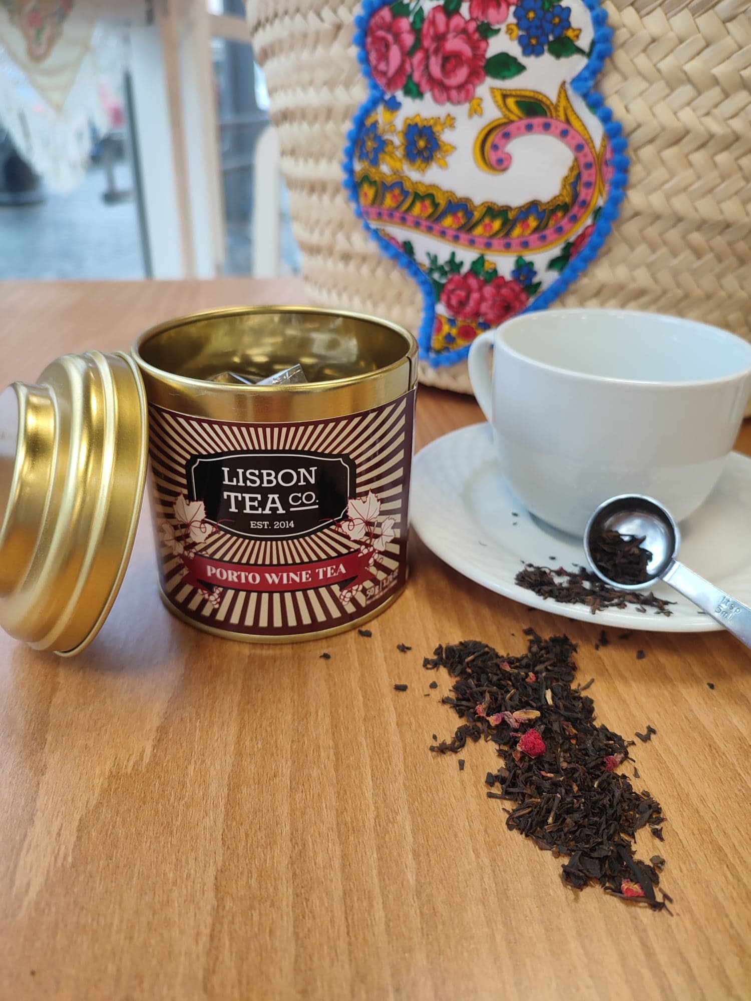 thé thé noir vin de porto groseille grenade portugal saudade concept store lisbon tea co cherbourg normandie