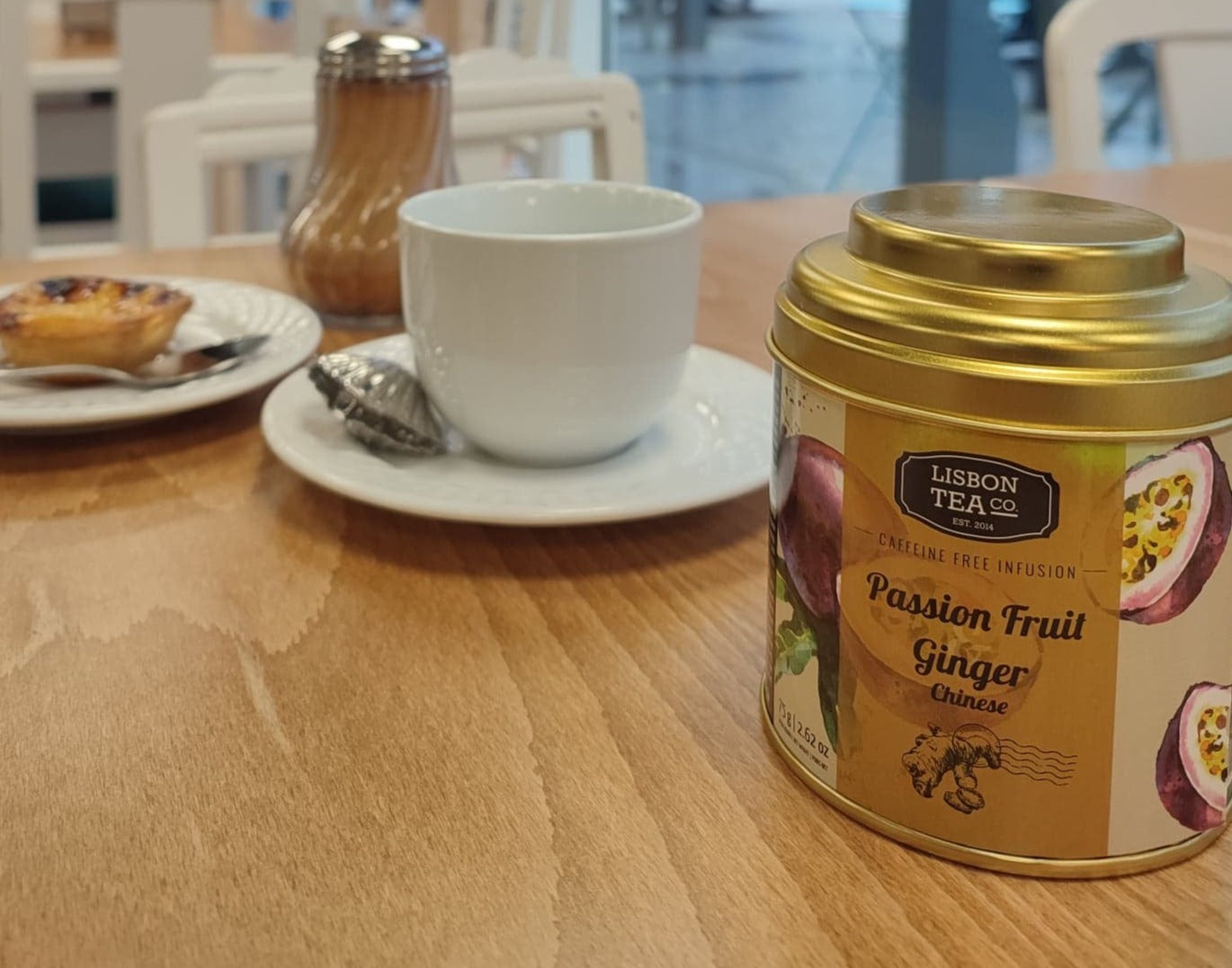 thé infusion gingembre fruit de la passion madère chine lisbon tea co portugal saveurs saudade concept store cherbourg normandie