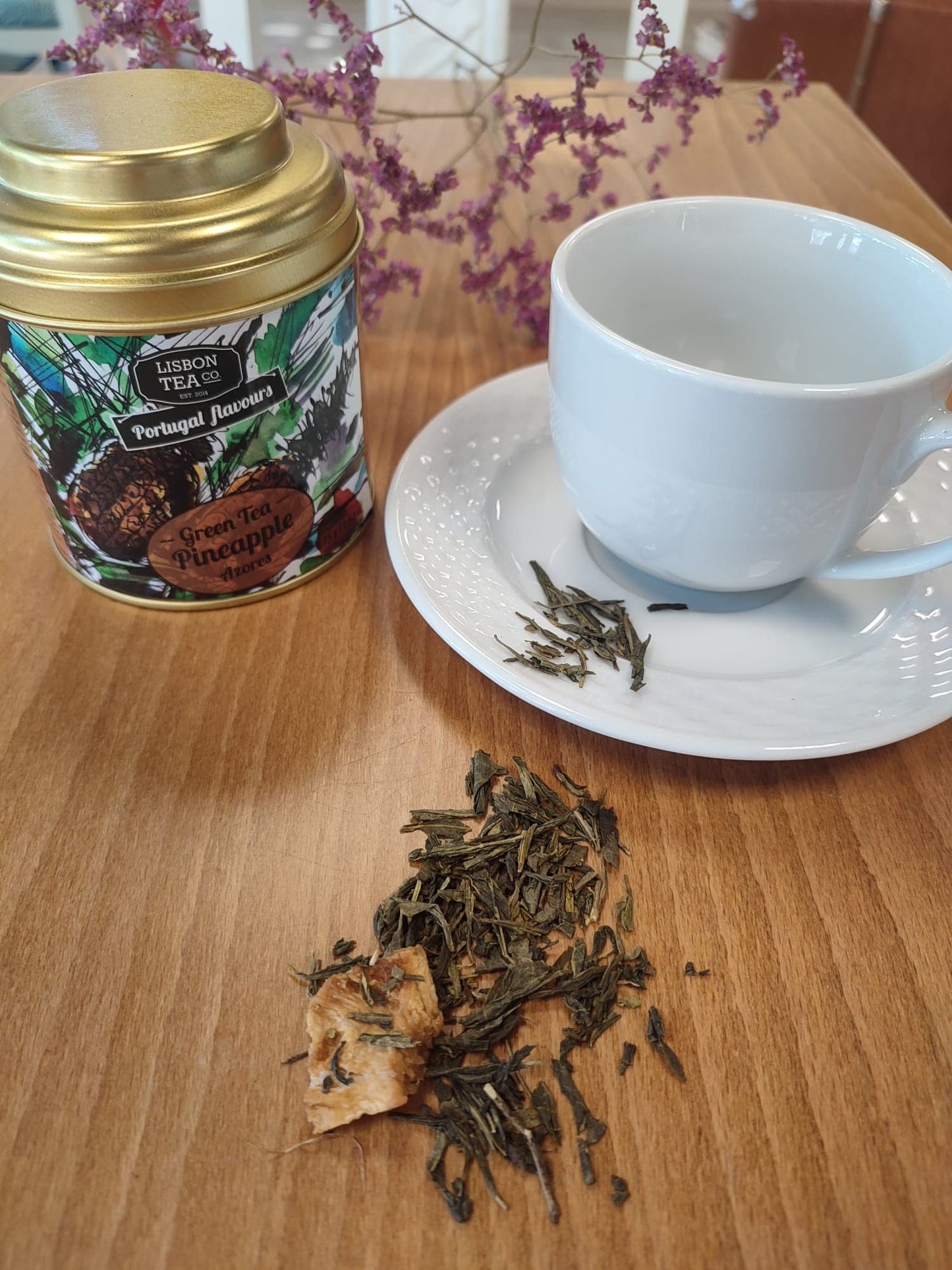 thé vert ananas açores portugal saveurs boisson saudade concept store cherbourg normandie
