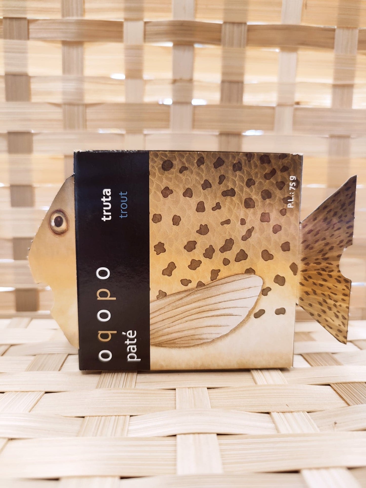 pâté truite vin de porto tartinable fabrication traditionnelle oqopo packaging portugal saudade concept store cherbourg normandie apéritif épicerie fine épicerie portugaise