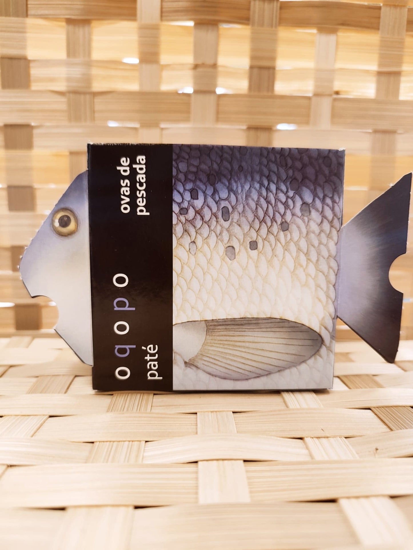 pâté œufs de poisson merlan tartinable fabrication traditionnelle oqopo packaging portugal saudade concept store cherbourg normandie apéritif épicerie fine épicerie portugaise