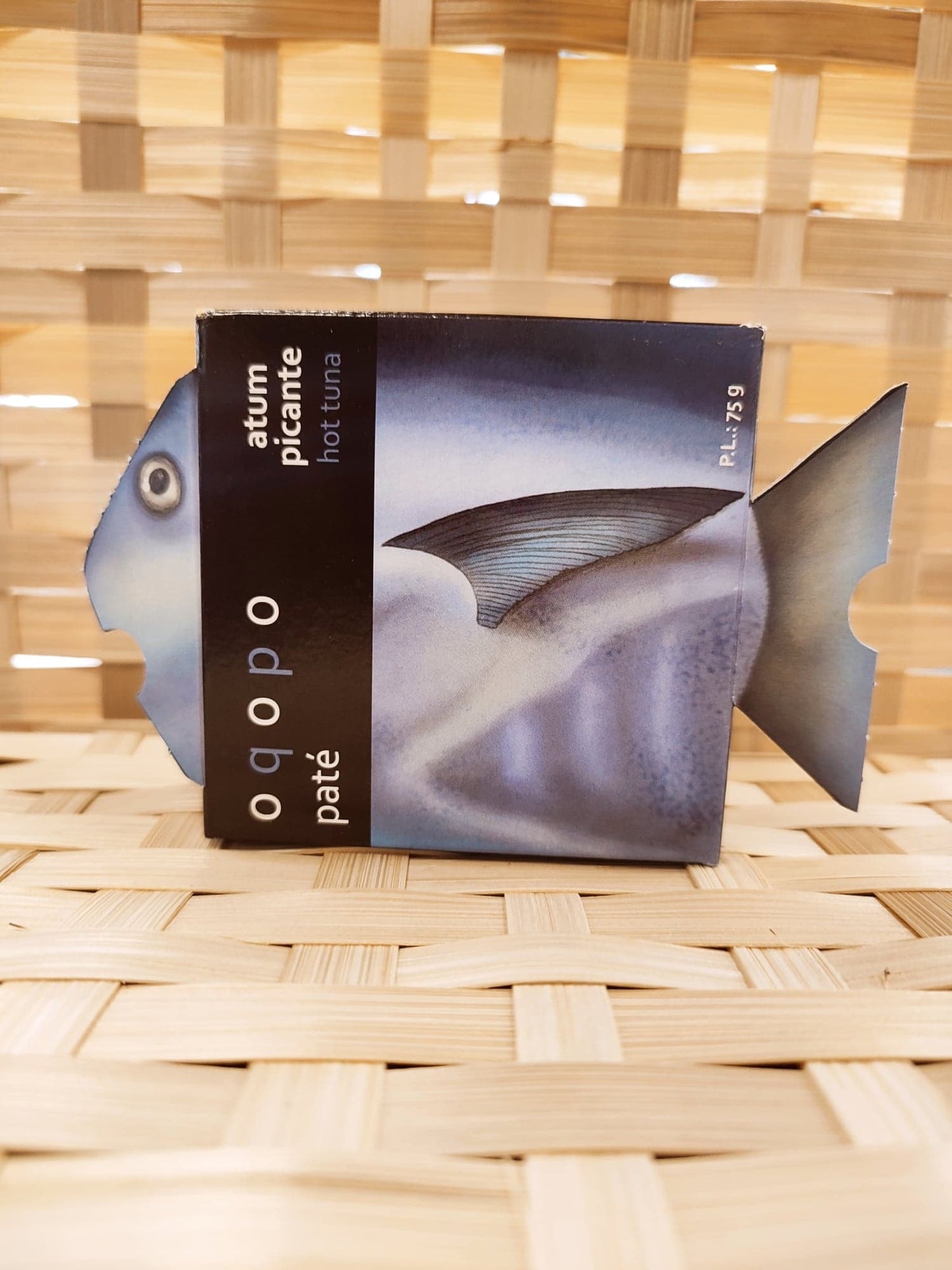 pâté thon piquant épicé tartinable fabrication traditionnelle oqopo packaging portugal saudade concept store cherbourg normandie apéritif épicerie fine épicerie portugaise