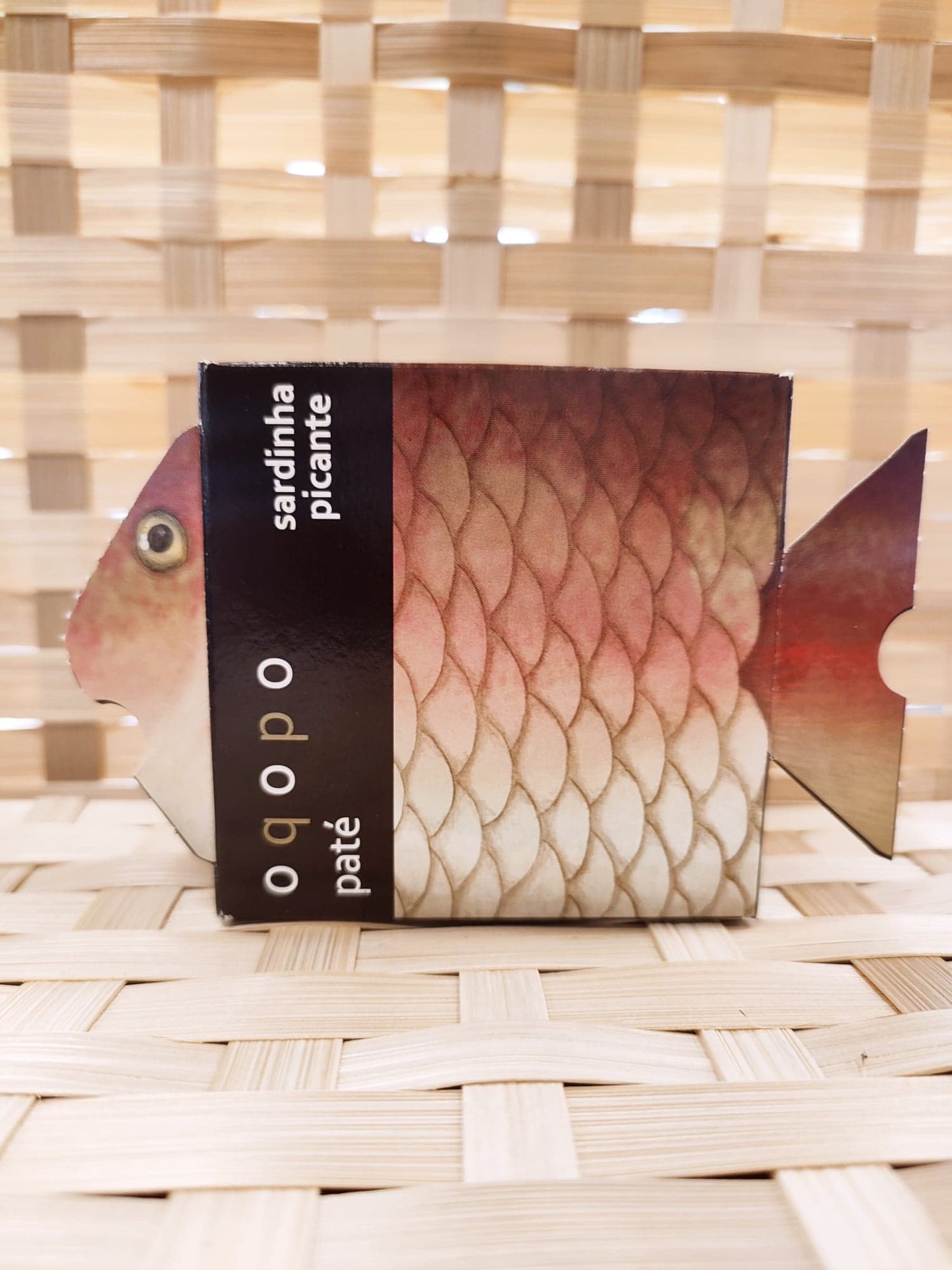 pâté sardine piquante épicé tartinable fabrication traditionnelle oqopo packaging portugal saudade concept store cherbourg normandie apéritif épicerie fine épicerie portugaise