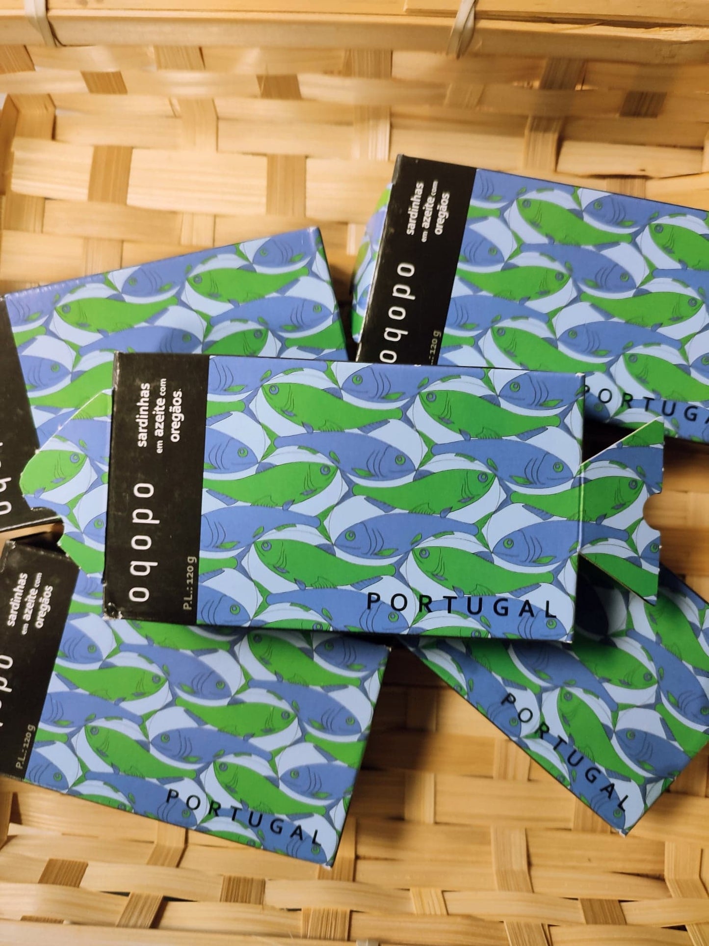 sardines origan huile d'olive oqopo conserve portugal fabrication traditionnelle qualité saudade concept store normandie cherbourg épicerie fine épicerie portugaise