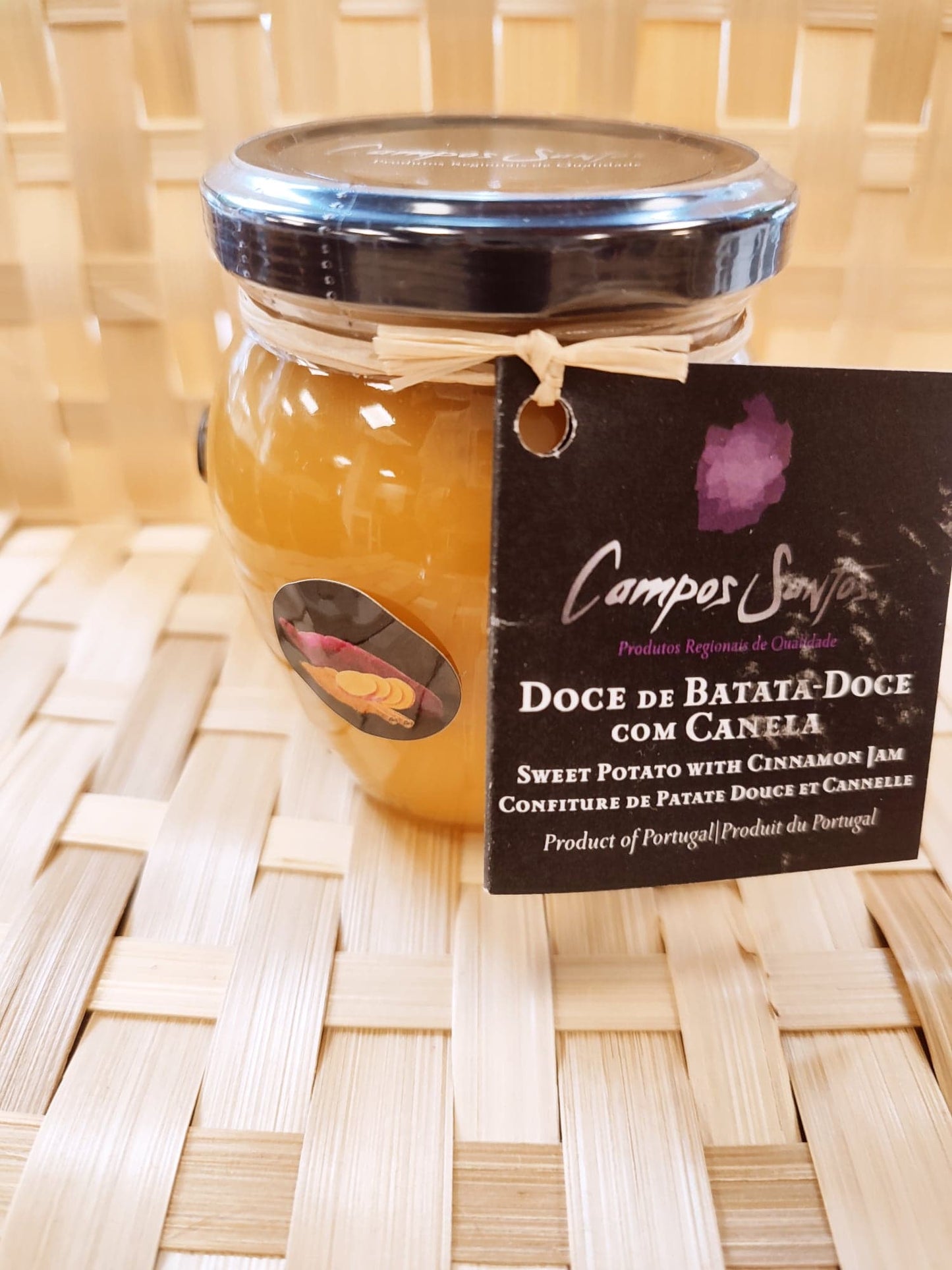 Confiture patate douce cannelle fruits légumes artisanale campos santos épicerie fine portugal saudade concept store normandie épicerie portugaise