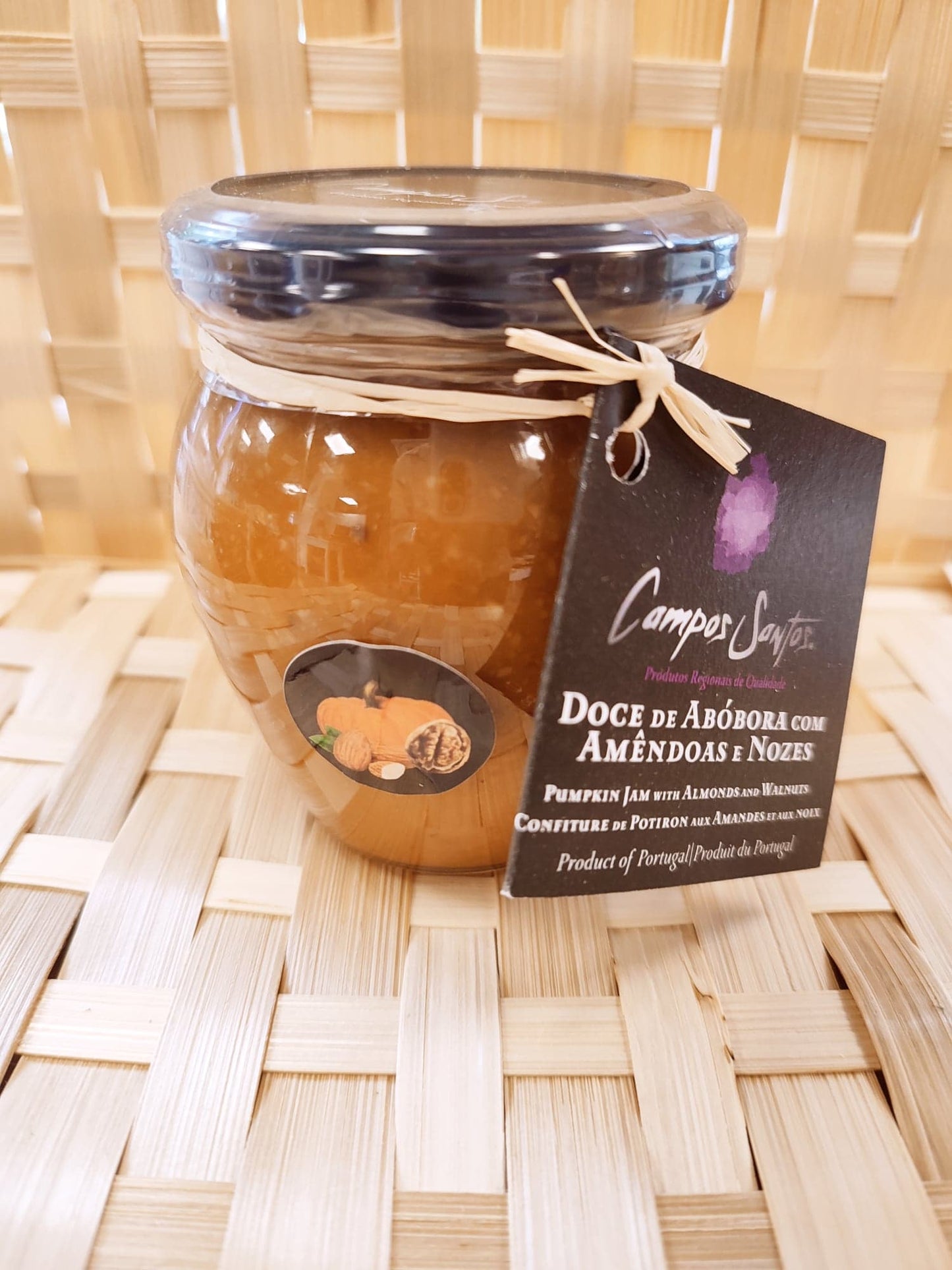 Confiture potiron amande noix fruits légumes artisanale campos santos épicerie fine portugal saudade concept store normandie épicerie portugaise