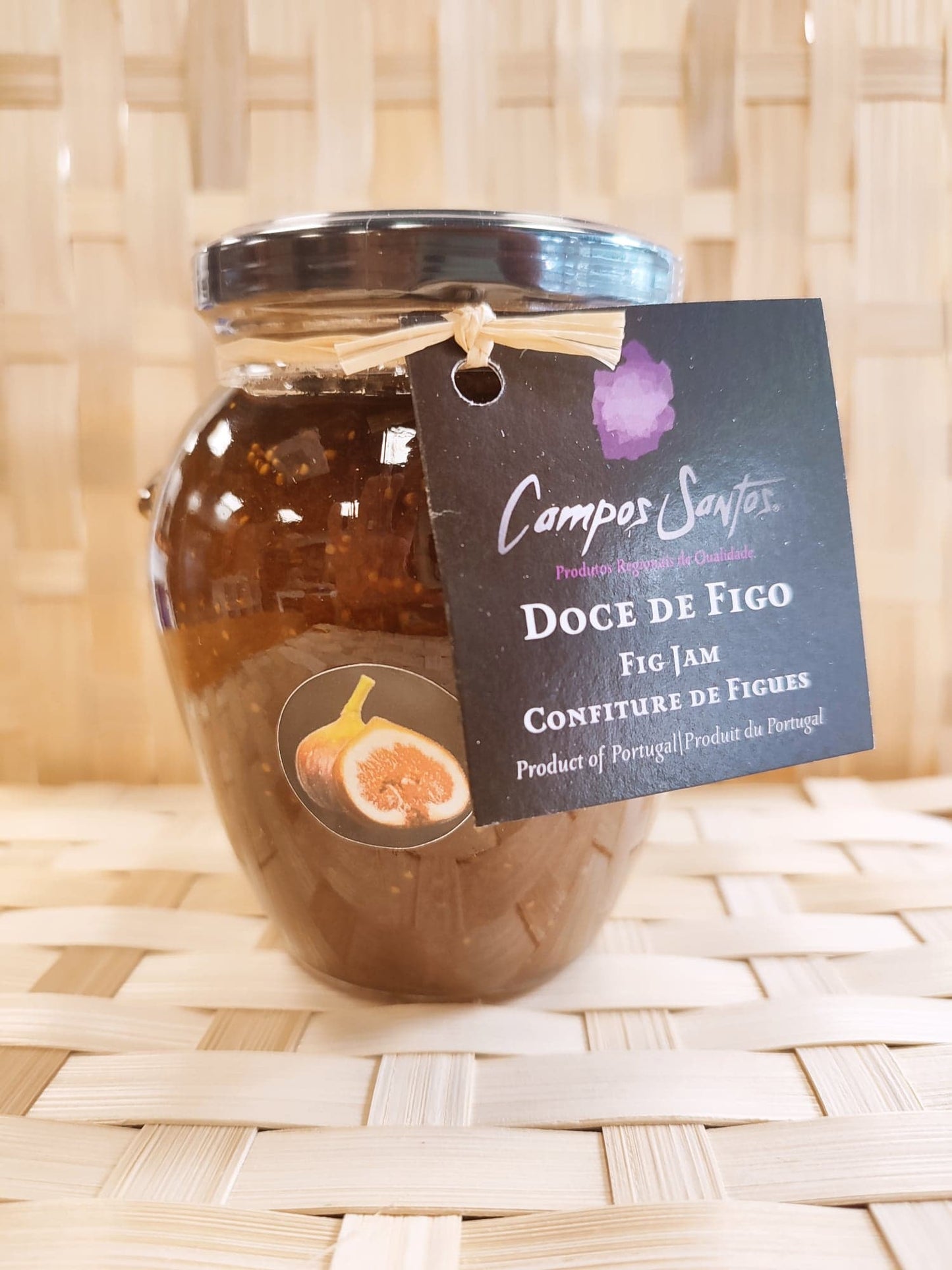 Confiture figue d'algarve fruits légumes artisanale campos santos épicerie fine portugal saudade concept store normandie épicerie portugaise