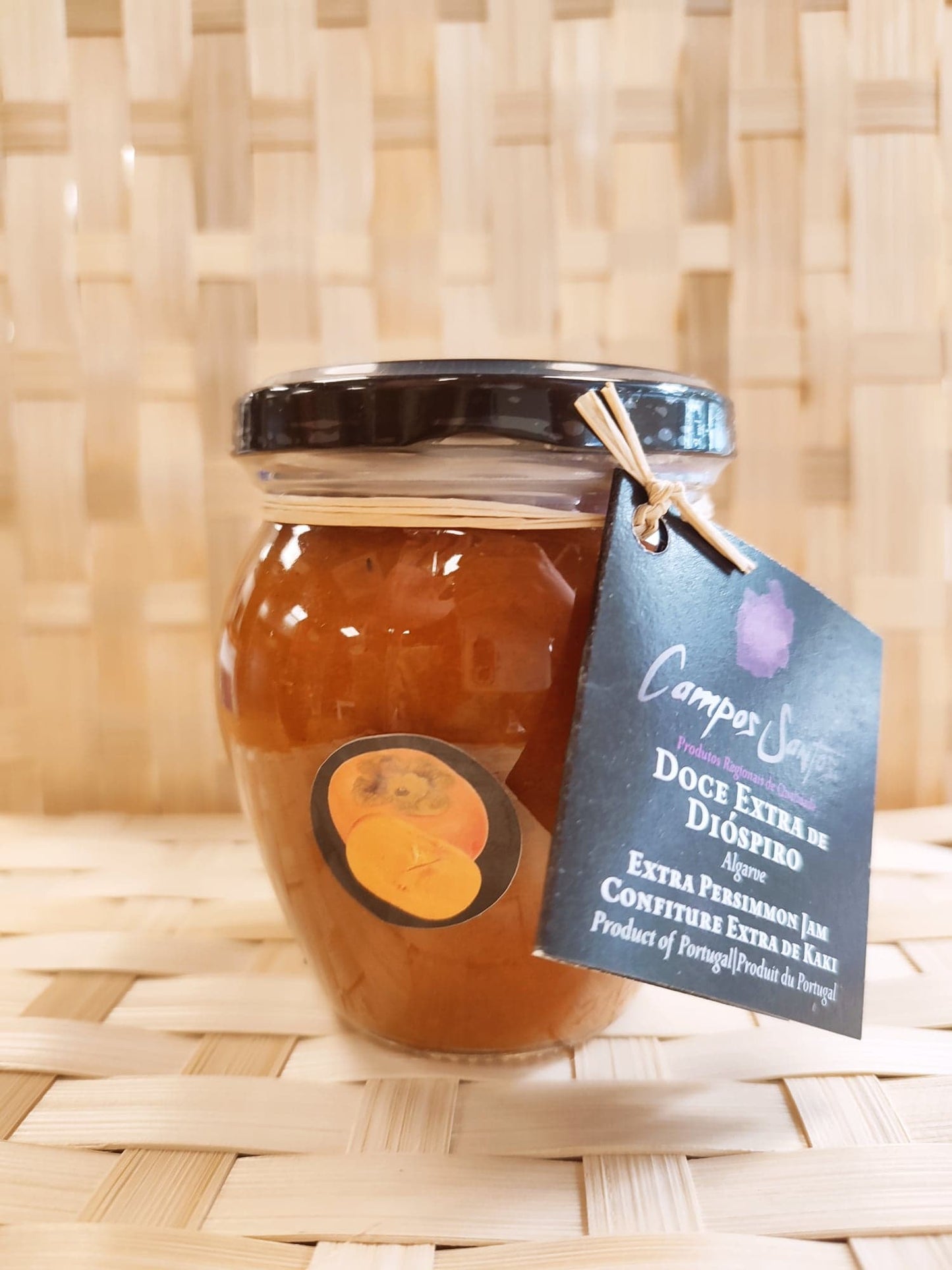 Confiture kaki d'algarve fruits légumes artisanale campos santos épicerie fine portugal saudade concept store normandie épicerie portugaise