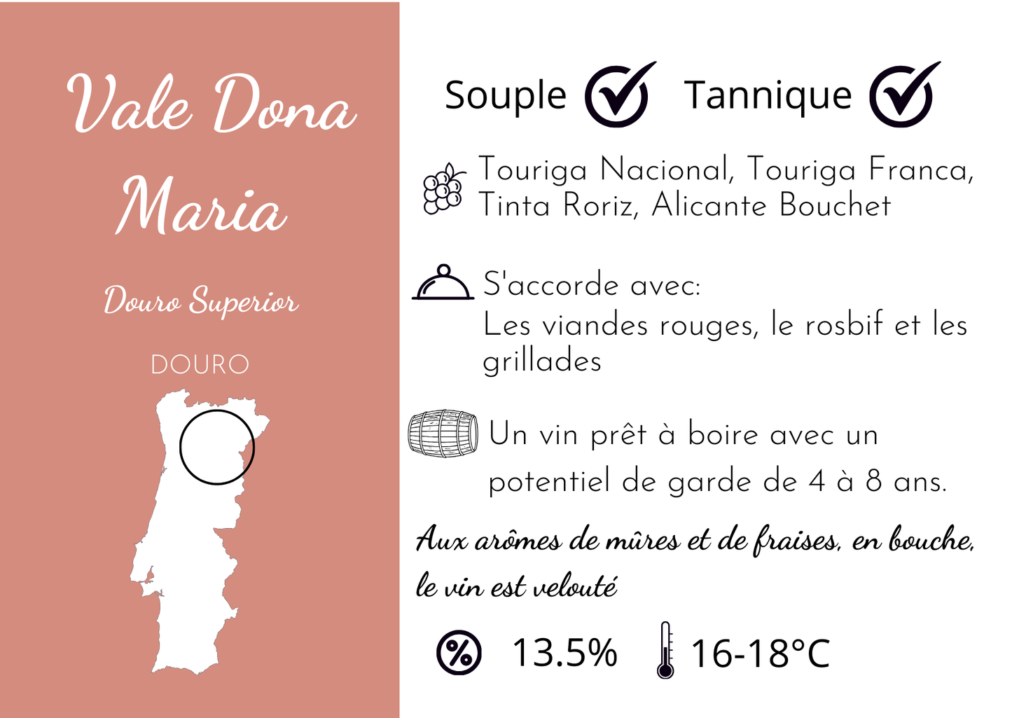 Vale Dona Maria - VIN ROUGE DU DOURO