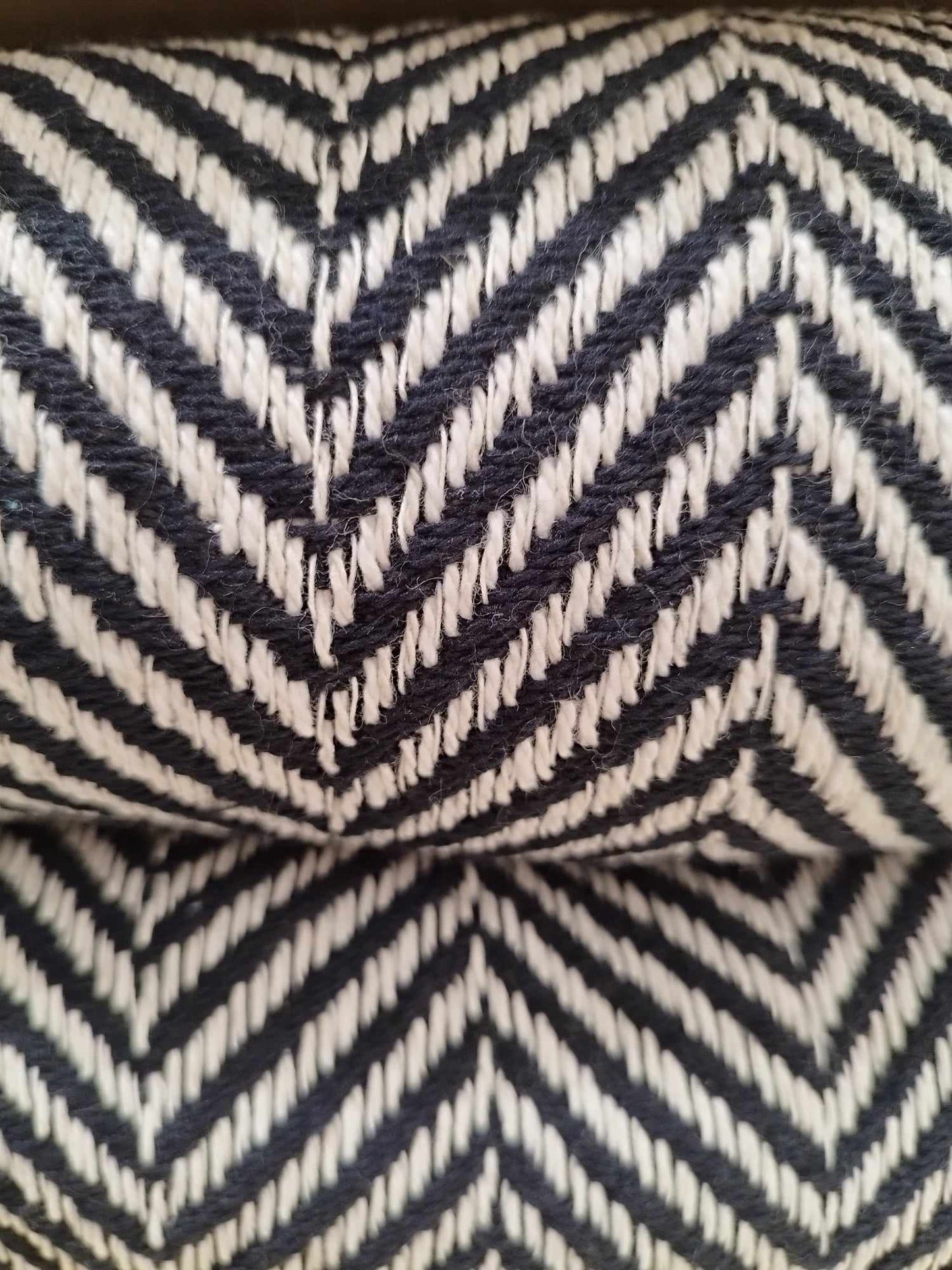 Plaid motif chevrons en coton 135*200cm