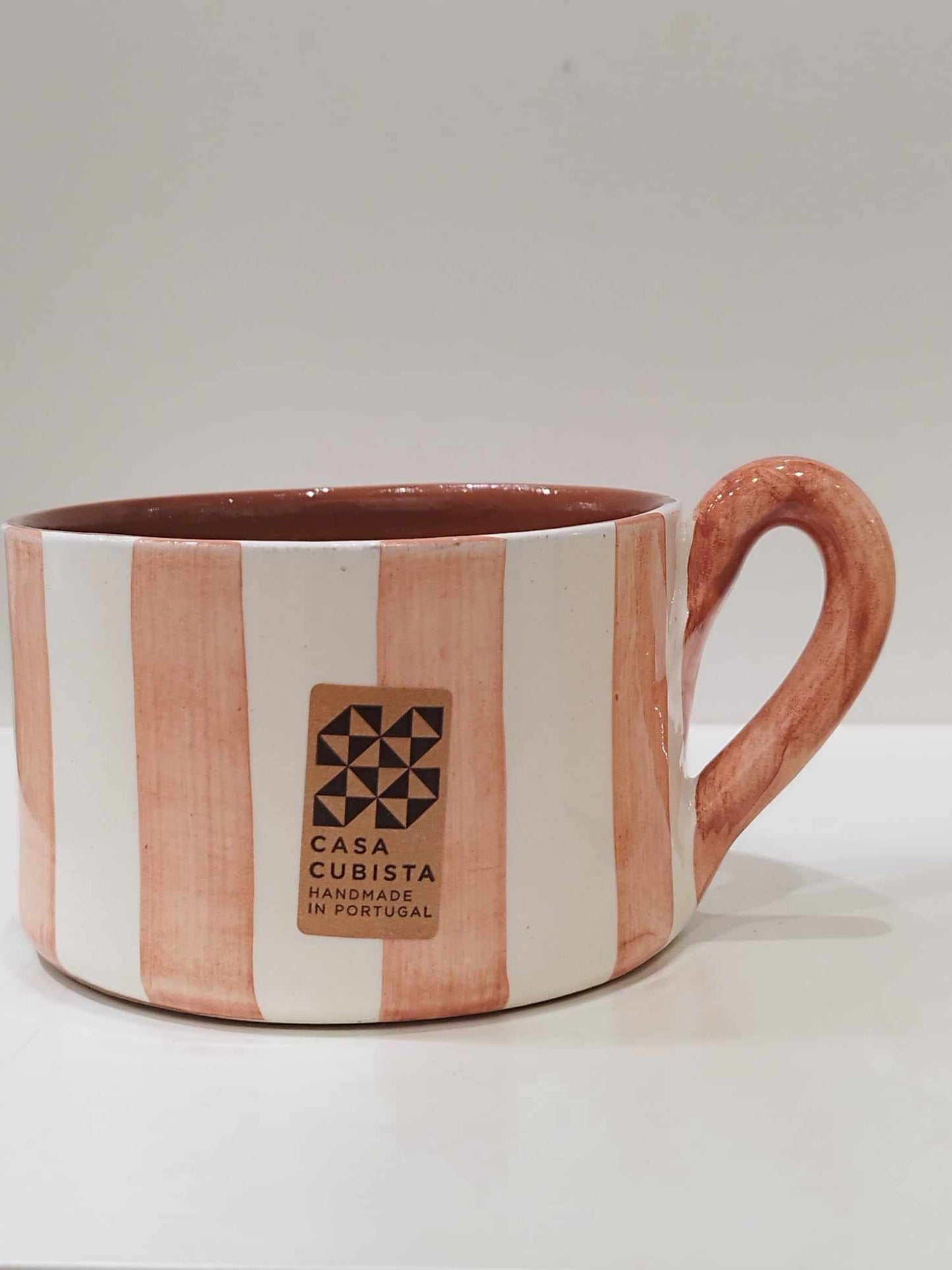 Mug à rayures verticales - Céramique artisanale CASA CUBISTA