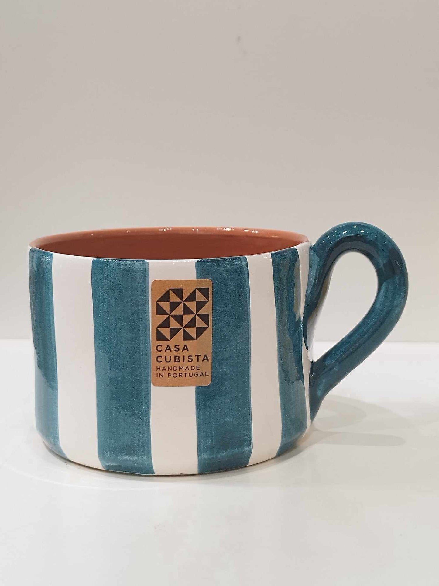 Mug à rayures verticales - Céramique artisanale CASA CUBISTA