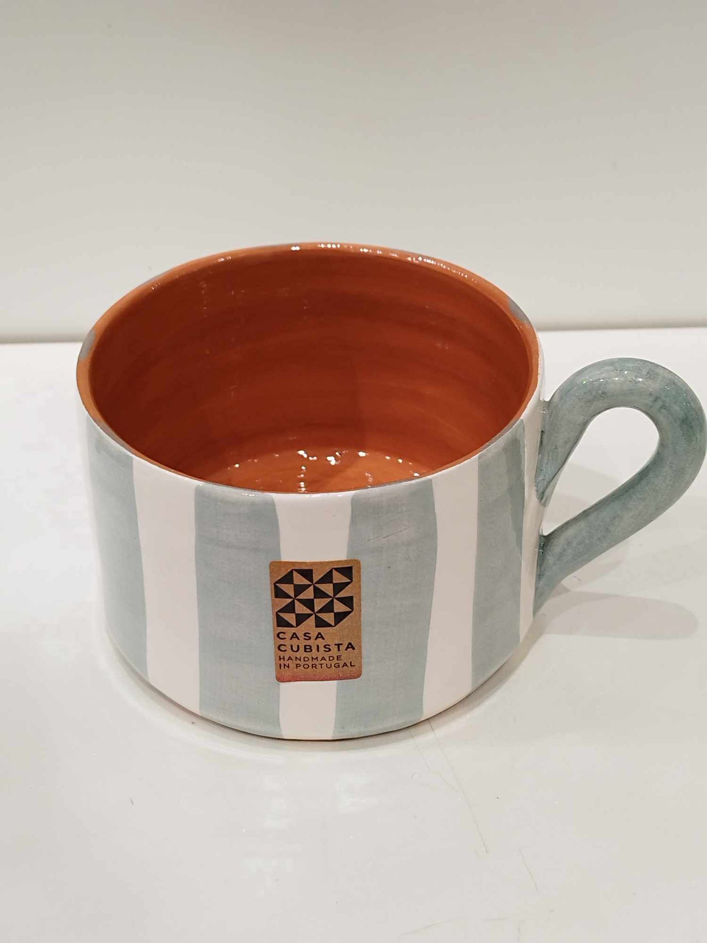 Mug à rayures verticales - Céramique artisanale CASA CUBISTA