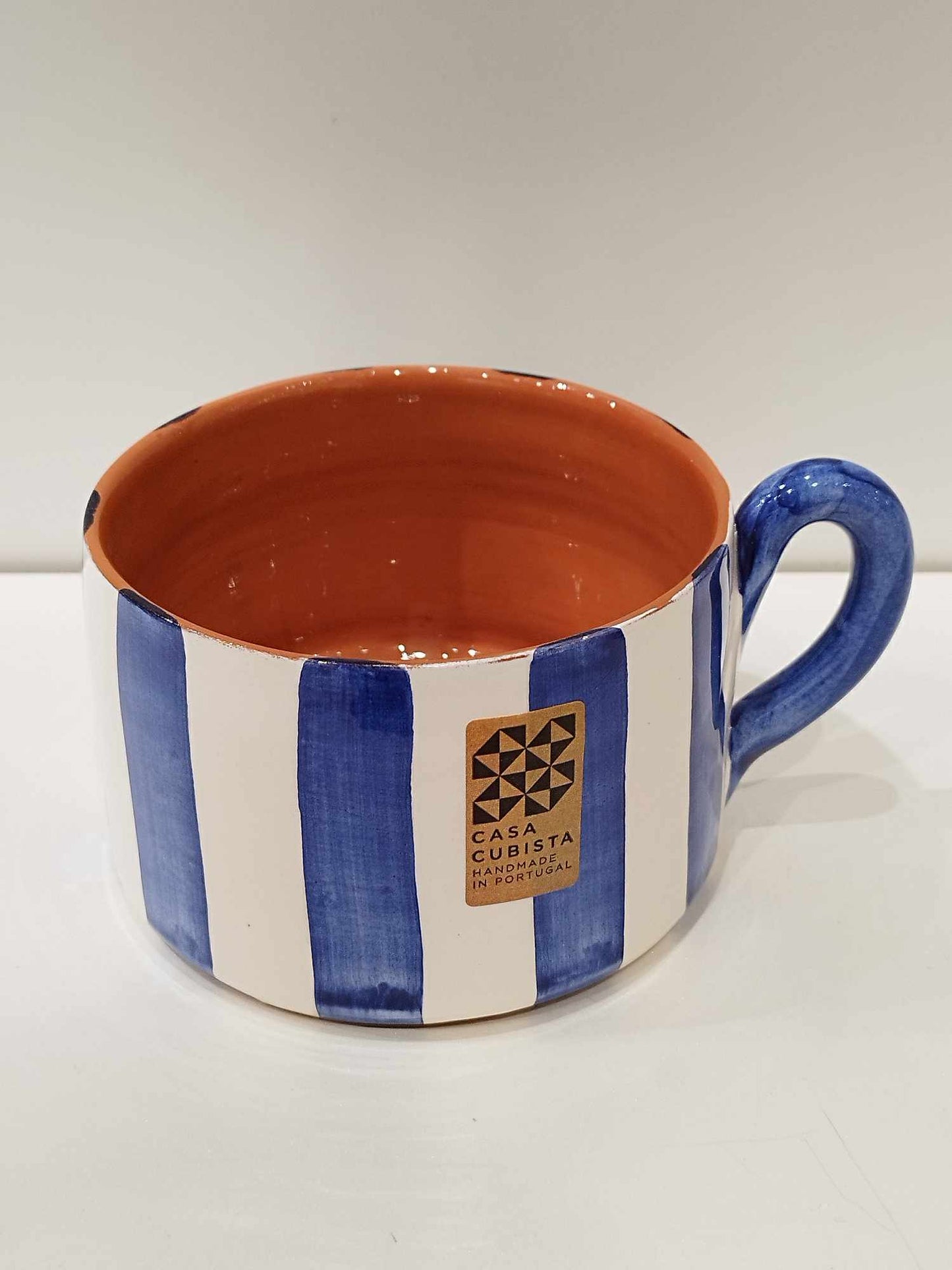 Mug à rayures verticales - Céramique artisanale CASA CUBISTA