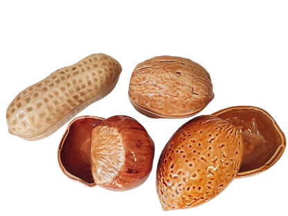 Boîtes fruits secs en faïence - Céramique artisanale BORDALLO PINHEIRO