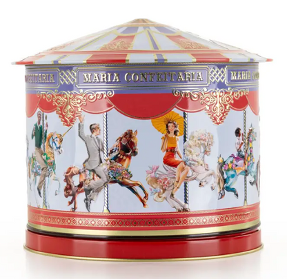 Boîte à musique carrousel avec biscuits (300g) – Maria Confeitaria