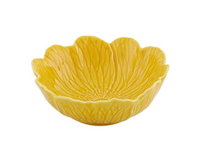 Bol flora en faïence - Céramique artisanale BORDALLO PINHEIRO