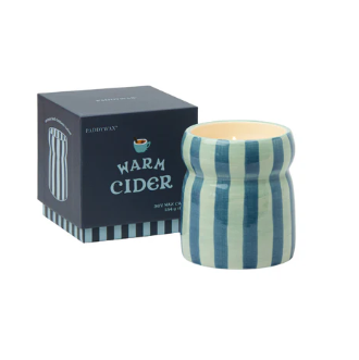 Bougie Cabana Bleue - Parfum Cidre chaud