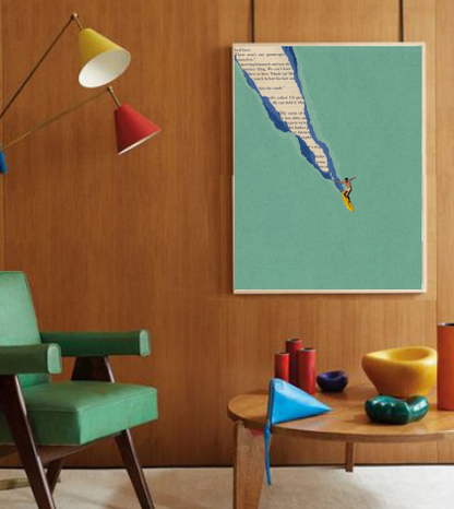 Affiche BYRON BAY par Ciel Glue