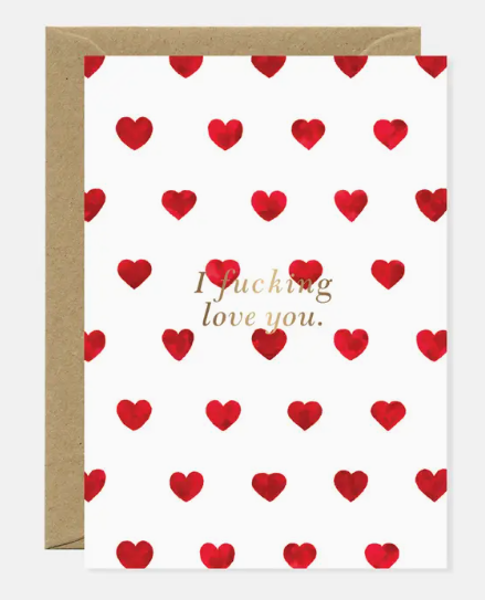 Carte Postale -  I fuc**** love you