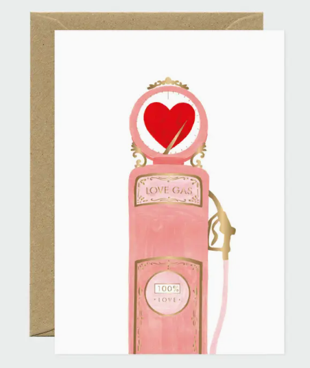 Carte Postale -  Love Carburant