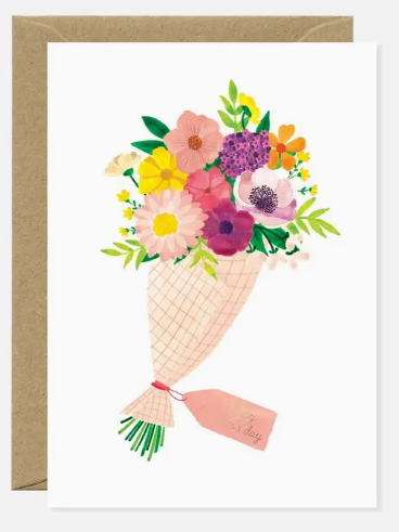 Carte Postale - Bouquet de fête des mères