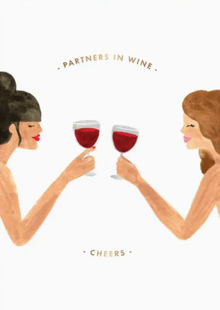 Carte Postale - Partners in wine