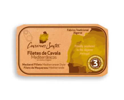 Filets de maquereau à la méditerranéenne - Conserverie artisanale CAMPOS SANTOS