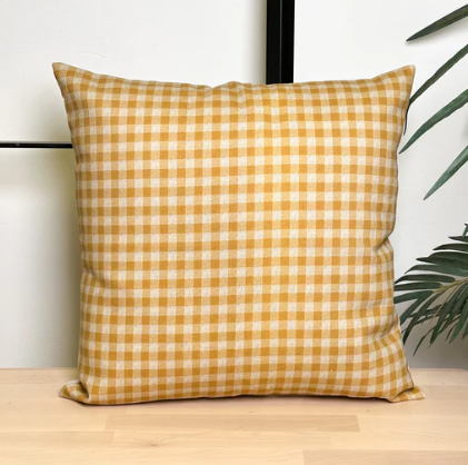 Housse de coussin 45*45 cm - Tissu vichy