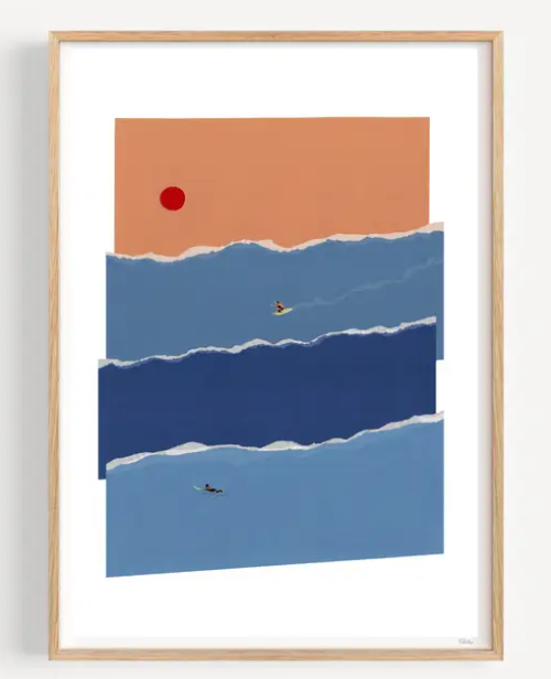 Affiche 30x40 cm "LANIAKEA" par Ciel Glue