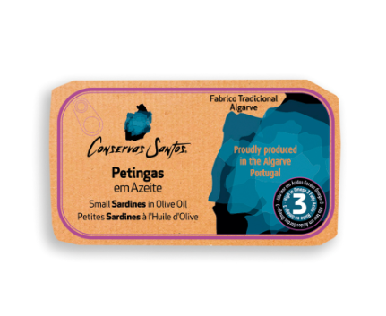Petites sardines à l'huile d'olive - Conserverie artisanale CAMPOS SANTOS