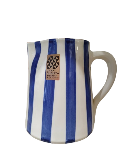 Pichet 1L Bold Stripe - Céramique artisanale CASA CUBISTA