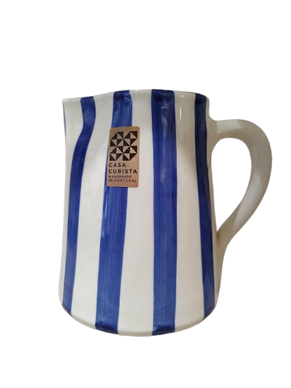 Pichet 1L Bold Stripe - Céramique artisanale CASA CUBISTA