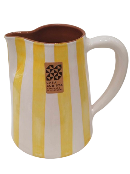 Pichet 1L Bold Stripe - Céramique artisanale CASA CUBISTA